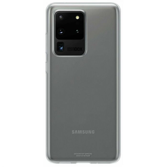 Чохол-накладка Samsung Clear Cover для Samsung Galaxy S20 Ultra SM-G988 Transparent (EF-QG988TTEGRU)