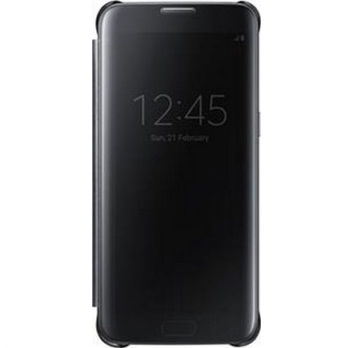 Чохол-книжка Samsung Clear View Cover для Samsung Galaxy S7 Edge SM-G935 Black (EF-ZG935CBEGRU)