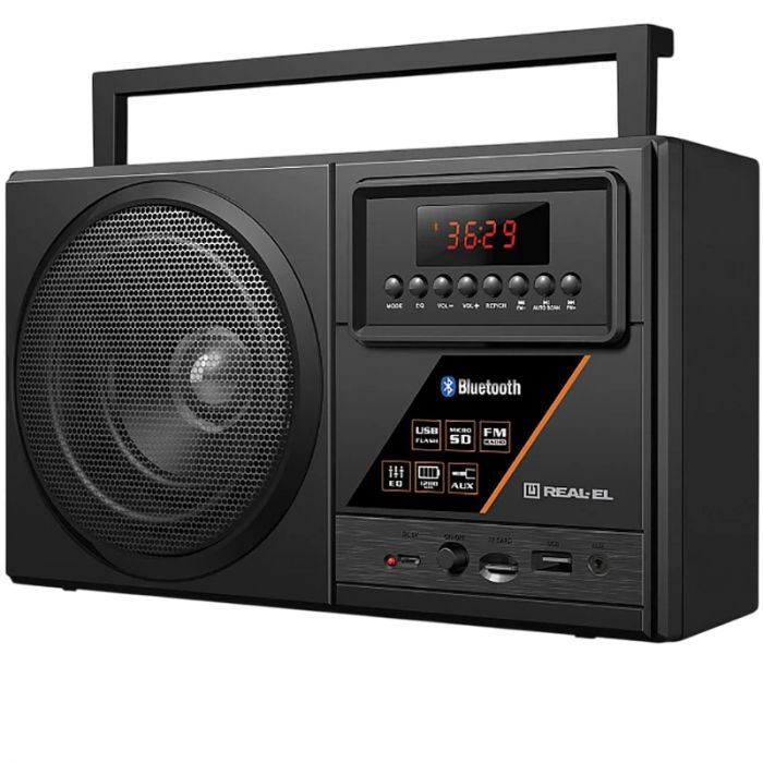 Радіоприймач REAL-EL X-700 Black