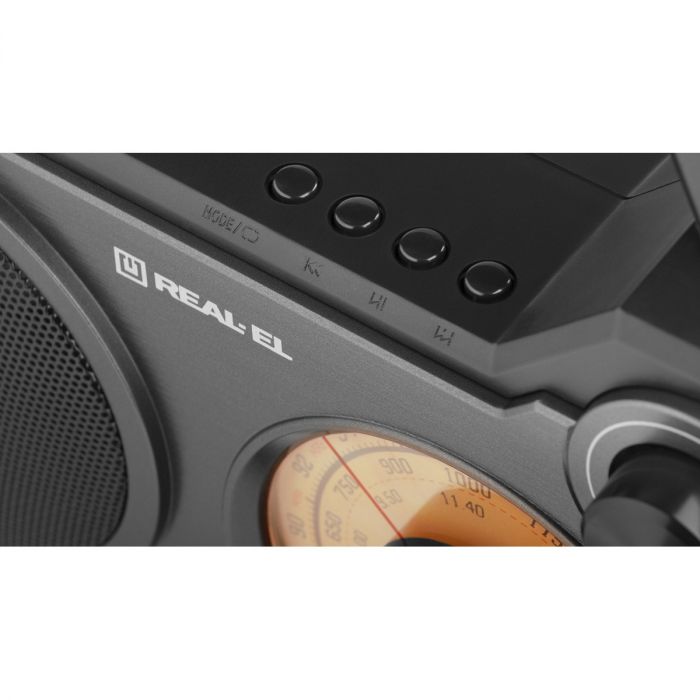 Радіоприймач REAL-EL X-703 Black