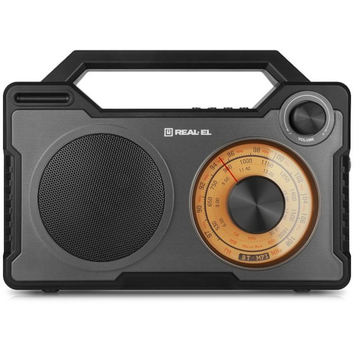 Радіоприймач REAL-EL X-703 Black