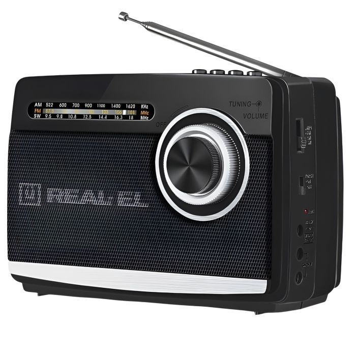 Радіоприймач REAL-EL X-510 Black