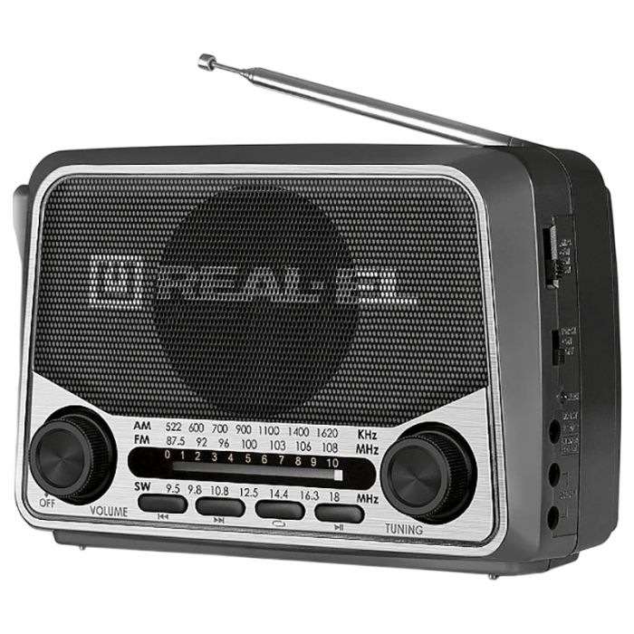 Радіоприймач REAL-EL X-525 Grey