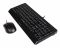 Комплект (клавіатура, миша) A4Tech F1512 Black