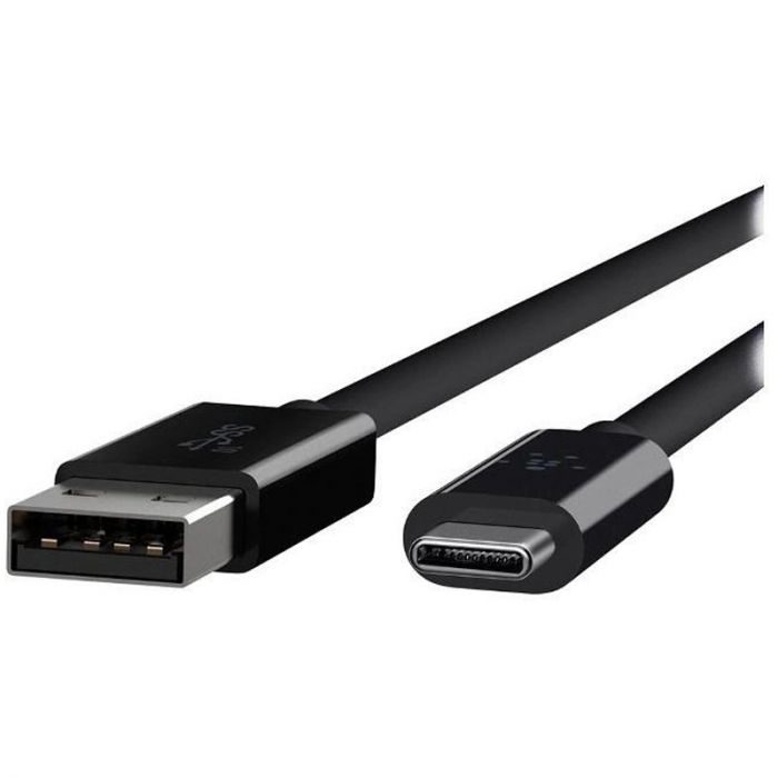 Кабель Belkin USB - USB Type-C (M/M), 1 м Black OEM (F2CU029bt1M-BLK)_OEM
