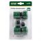  Набір конекторів 1/2" + адаптер в/р 1/2"×3/4" для шланга 3/4" (ABS) GRAD (5016165)