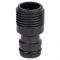 Адаптер для конектора 1/2" з зовнішньою різьбою 1/2" (ABS) GRAD (5016355)