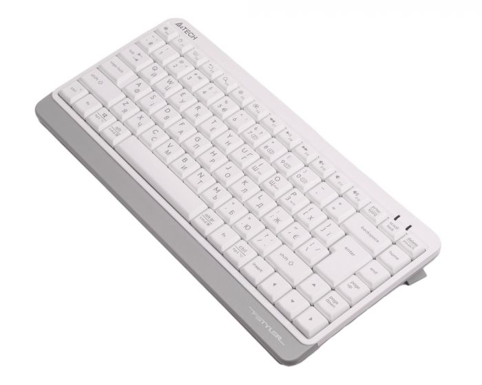 Клавіатура бездротова A4Tech FBK11 White