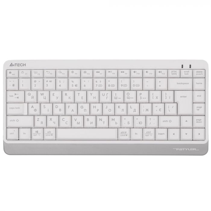 Клавіатура бездротова A4Tech FBK11 White