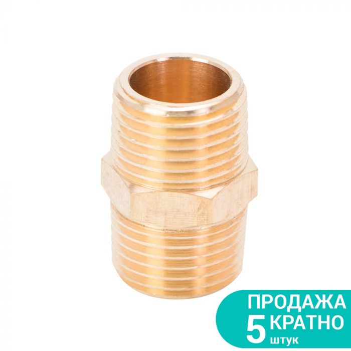 З'єднання MT 1/2" × 1/2" (латунь) SIGMA (7025331)