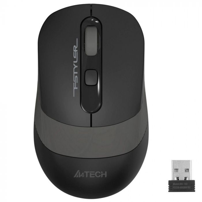 Миша бездротова A4Tech FG10 Black/Grey USB