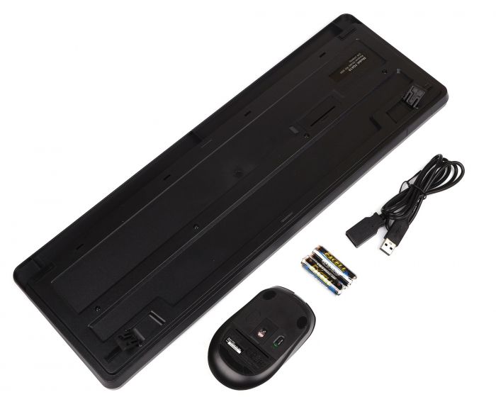 Комплект (клавіатура, миша) бездротовий A4Tech FG1012 Black