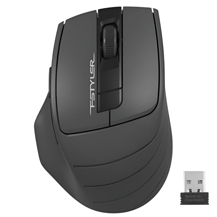 Миша бездротова A4Tech FG30 Black/Grey