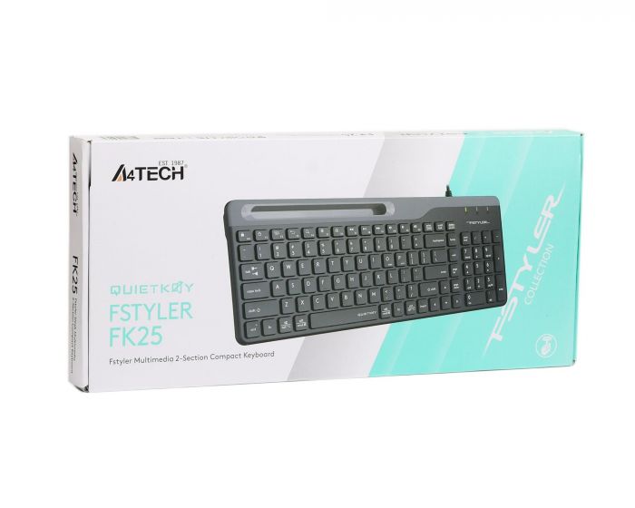 Клавіатура A4Tech Fstyler FK25 Black
