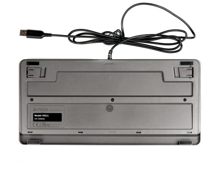 Клавіатура A4Tech Fstyler FKS11 Grey