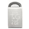 Флеш-накопичувач USB 4GB T&G 107 Metal Series Silver (TG107-4G)