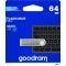 Флеш-накопичувач USB2.0 64GB GOODRAM UUN2 (Unity) Silver (UUN2-0640S0R11)