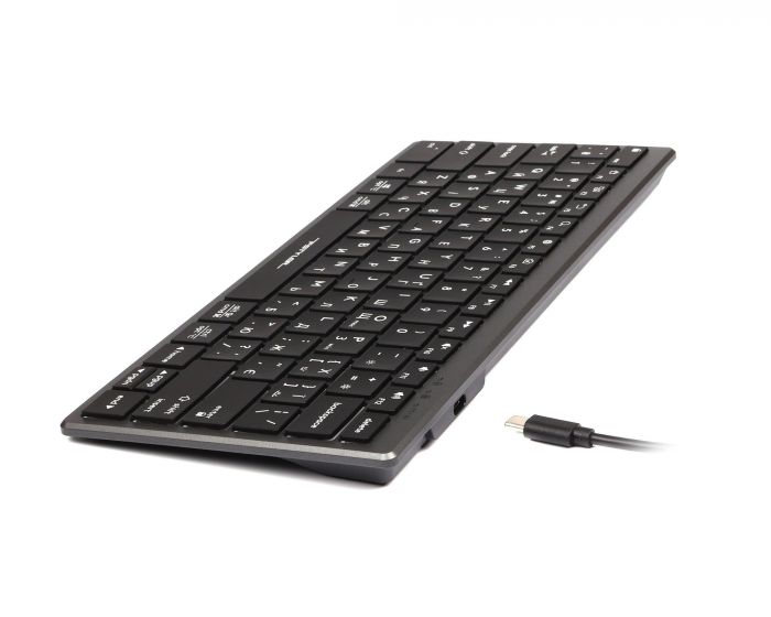 Клавіатура A4Tech Fstyler FX61 Grey