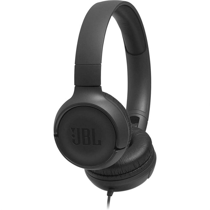 Гарнiтура JBL Tune 500 Black (JBLT500BLK)