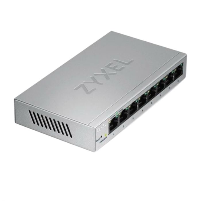 Комутатор ZYXEL GS1200-8 (GS1200-8-EU0101F) Комутатор ZYXEL GS1200-8 (GS1200-8-EU0101F)
