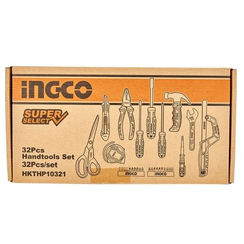Набір ручного інструменту, 32 предмети INGCO Super Select