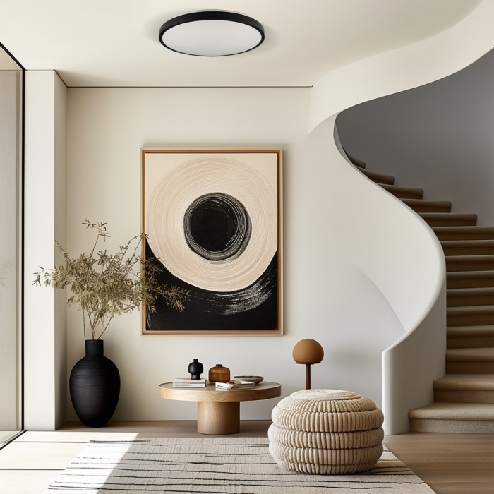 RING матовий 80W 480*60мм 3000К-6500К з ДК чорний