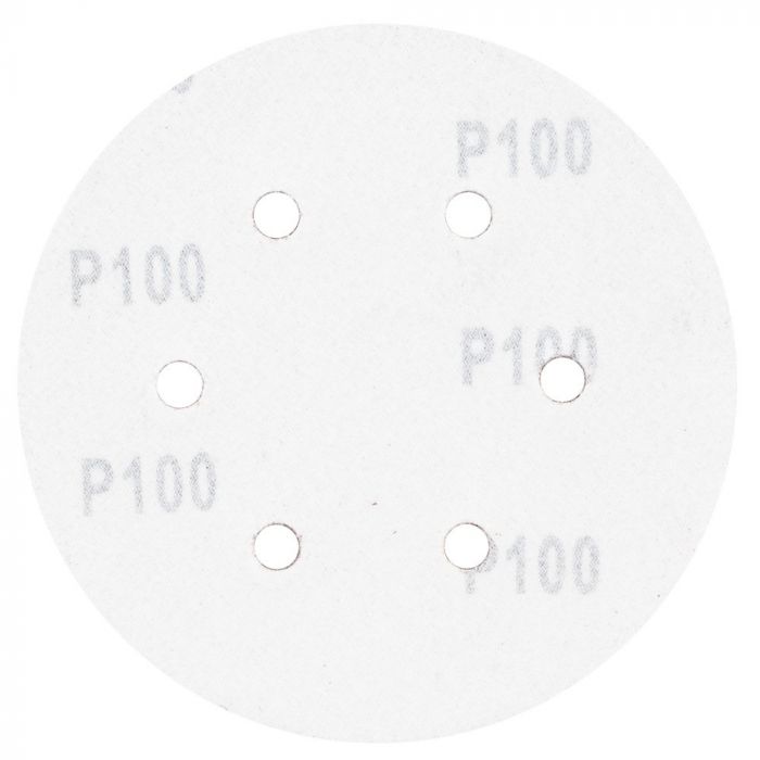 Шліфувальний круг 6 отворів Ø150мм P100 (10шт) SIGMA (9122261)