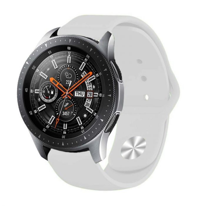 Силіконовий ремінець BeCover для Huawei Watch GT 2 42mm White (706237)