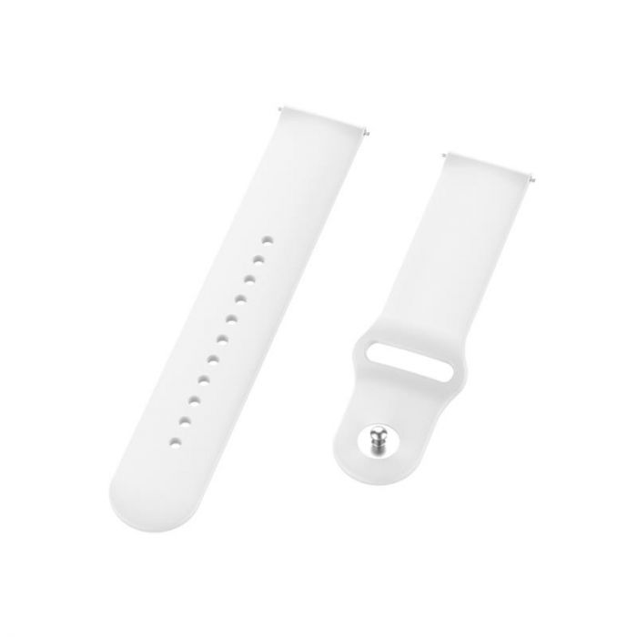 Силіконовий ремінець BeCover для LG Watch Sport W280A White (706217)