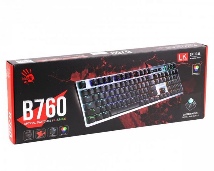 Клавіатура Bloody B760 Grey Клавіатура Bloody B760 Grey