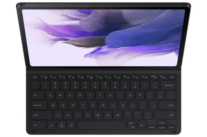 Чохол-клавіатура Samsung для Samsung Galaxy Tab S7 FE/Tab S7 Plus/S8 Plus Black (EF-DT730BBRGRU)