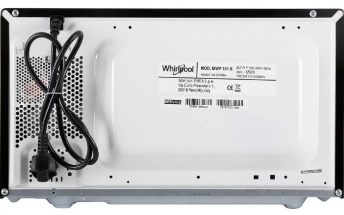 Мікрохвильова піч Whirlpool MWP 101 B