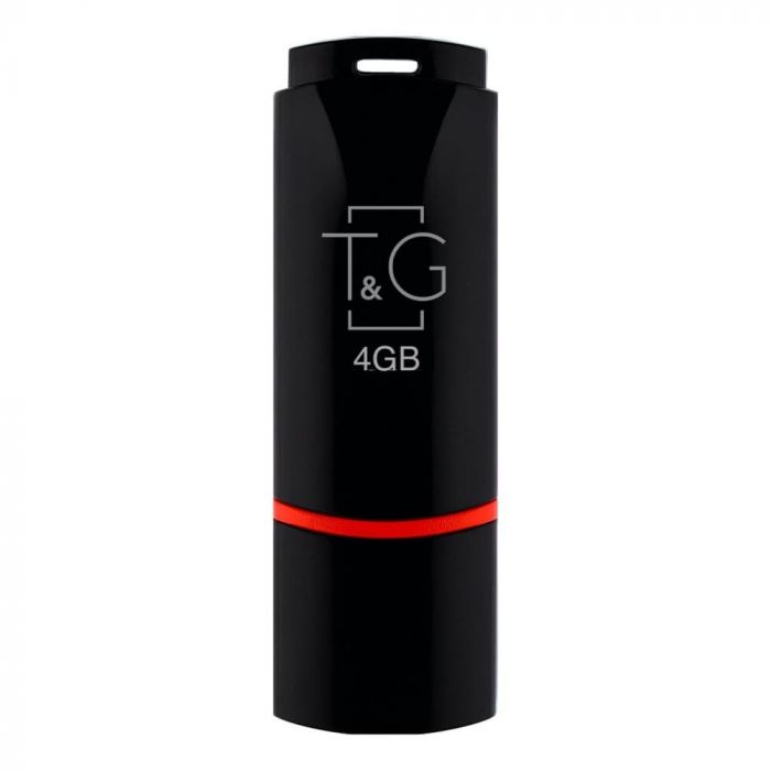 Флеш-накопичувач USB 4GB T&G 011 Classic Series Black (TG011-4GBBK)
