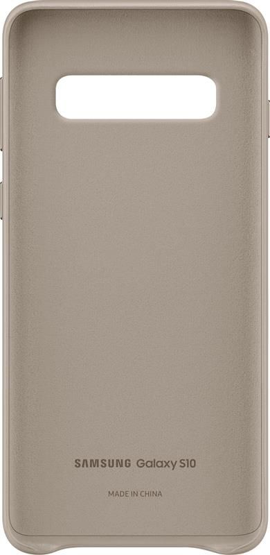 Чохол-накладка Samsung Leather Cover для Samsung Galaxy S10 SM-G973 Gray (EF-VG973LJEGRU) Чохол-накладка Samsung Leather Cover для Samsung Galaxy S10 SM-G973 Gray (EF-VG973LJEGRU)