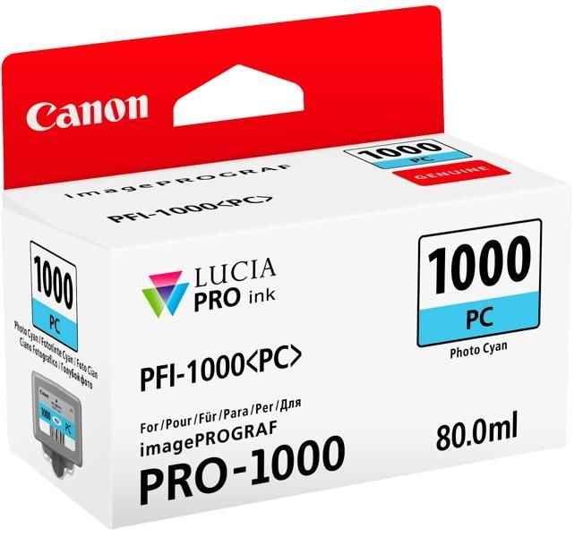 Картридж Canon (PFI-1000PC) Pixma Pro 1000 (0550C001) Photo Cyan
