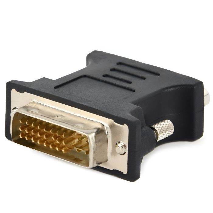 Адаптер Cablexpert DVI - VGA (M/F), Black (A-DVI-VGA-BK)