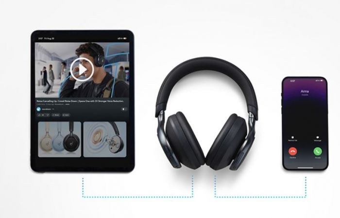 Bluetooth-гарнітура Anker SoundCore Space One Black (A3035G11)