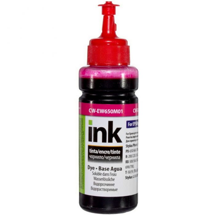 Чорнило CW Epson TX650 100мл Magenta CW-EW650M01 Чорнило CW Epson TX650 100мл Magenta CW-EW650M01