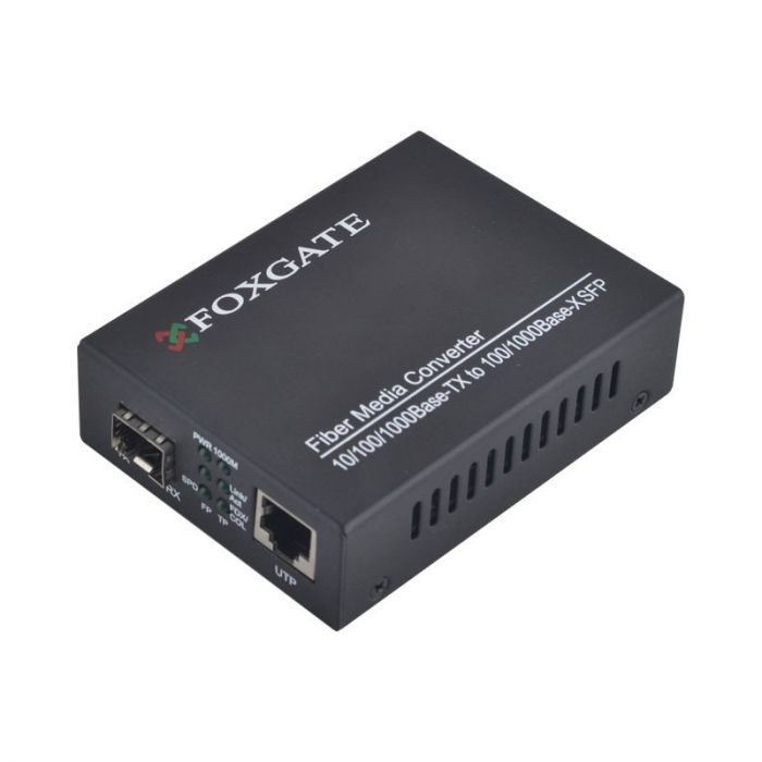 Медіаконвертер FoxGate EC-SFP1000-FE/GE-LFP