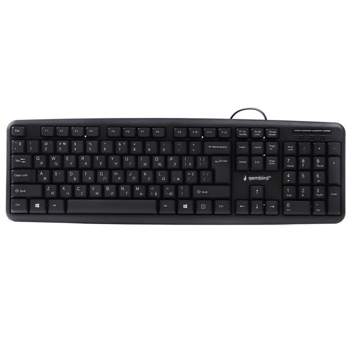 Клавіатура Gembird KB-103-UA Ukr Black