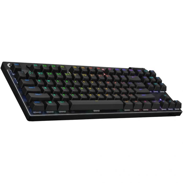 Клавiатура бездротова Logitech G PRO X TKL Lightspeed Black Tactile (920-012136)