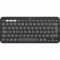 Клавiатура бездротова Logitech Pebble Keys 2 K380s Graphite (920-011851)