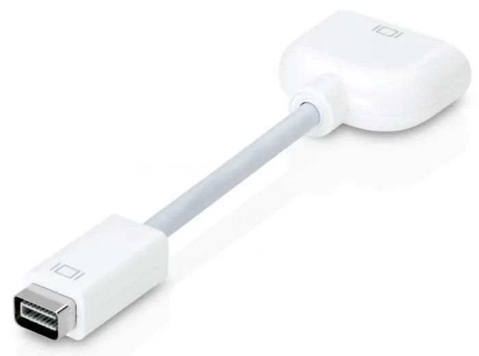 Адаптер Apple mini DVI - VGA (M/F) White (M9320G/A) OEM