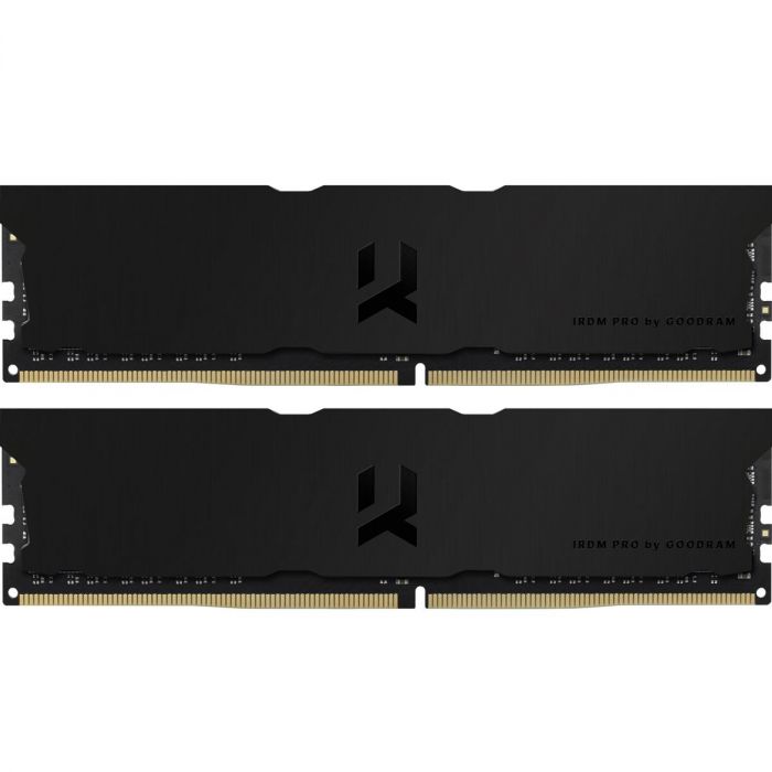 Модуль пам`яті DDR4 2x8GB/3600 Goodram Iridium Pro Deep Black (IRP-K3600D4V64L18S/16GDC)