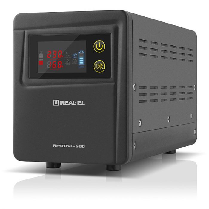 Джерело безпребійного живлення REAL-EL Reserve-500 (EL122100003)
