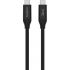 Кабель Belkin USB Type-C-USB Type-C (M/M), 40Gbps, 100W, 0.8 м, Black (INZ001BT0.8MBK)
