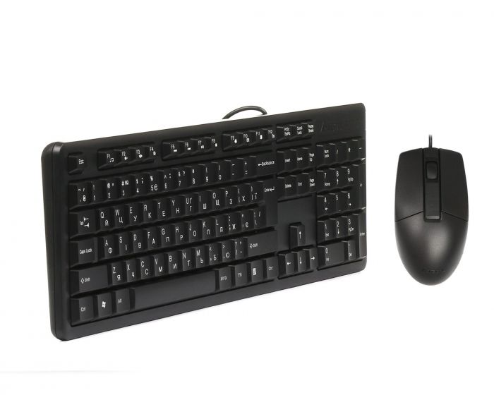 Комплект (клавіатура, миша) A4-Tech KK-3330 Black USB
