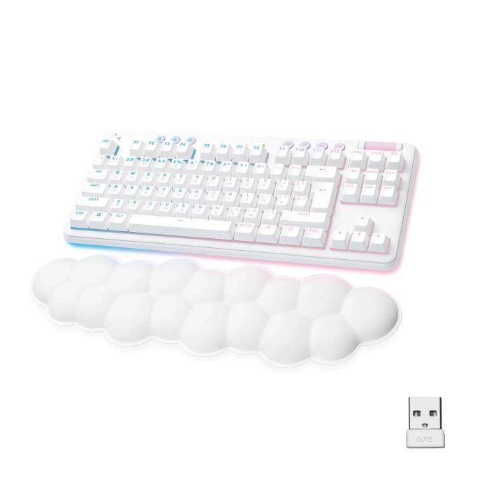 Клавіатура бездротова Logitech G715 Linear White (920-010692)