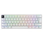 Клавiатура бездротова Logitech G PRO X 60 TKL GX Optical Tactile White (920-011930)