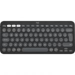 Клавiатура бездротова Logitech Pebble Keys 2 K380s Graphite (920-011851)